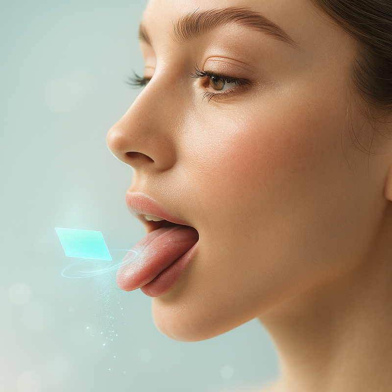 Oral Dissolving Film Factory - Hot Sale OEM NAD Coenzyme Q10 Anti-Aging