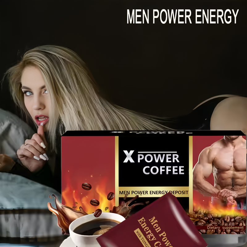 Men's Black Coffee Factory - OEM Custom Health Organic Herbal X-power