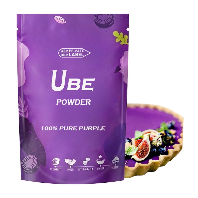 UBE Powder Factory - OEM Custom Food Grade Purple Pigment Water Soluble
