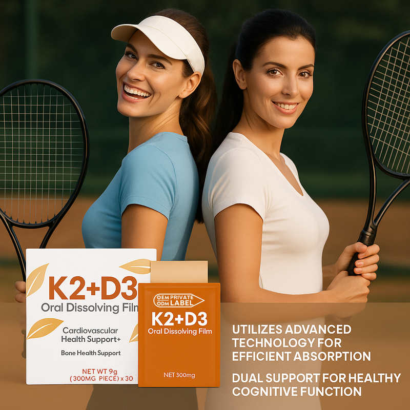 Oral Dissolving Strip Supplier - Factory Direct Supply Vitamin D3 K2 Bone