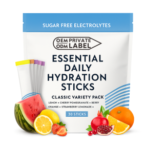 Electrolyte Powder Factory - Organic Fruit Liquid Hydration Packets Sugar Free