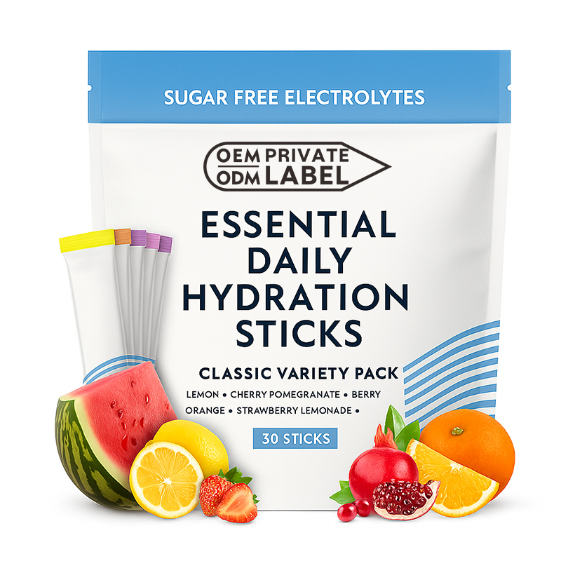 Electrolyte Powder Factory - Organic Fruit Liquid Hydration Packets Sugar Free