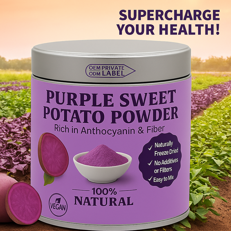 UBE Powder Supplier - OEM Private Supply Organic Instant Powder