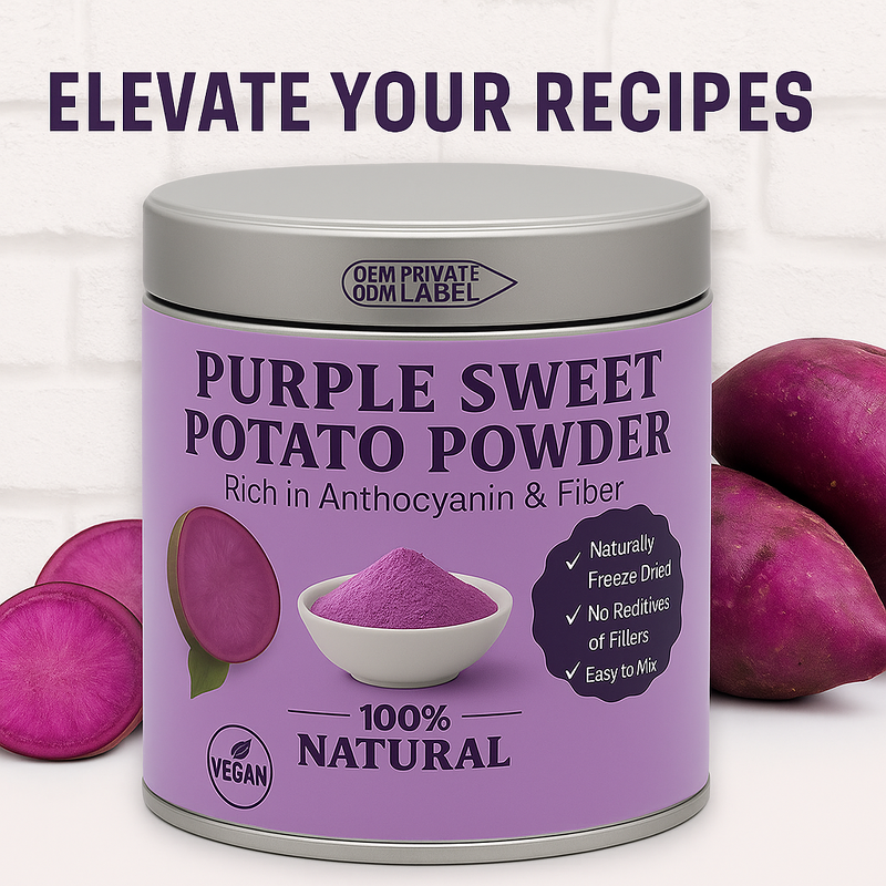 UBE Powder Supplier - OEM Private Supply Organic Instant Powder