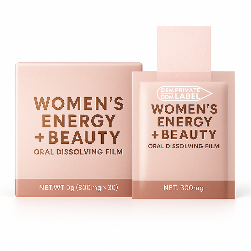Oral Dissolving Film Factory - Hot Sale Women's Energy Beauty Skin Brightening