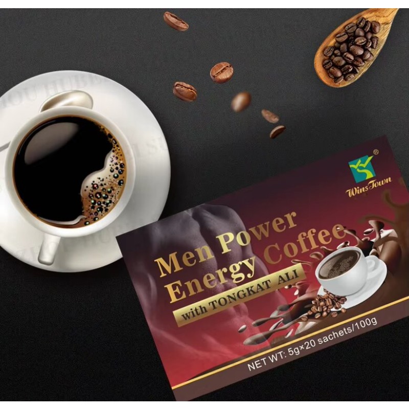 Energy Coffee Manufacturer - Herbal Supplement Men Power Maca Black Coffee