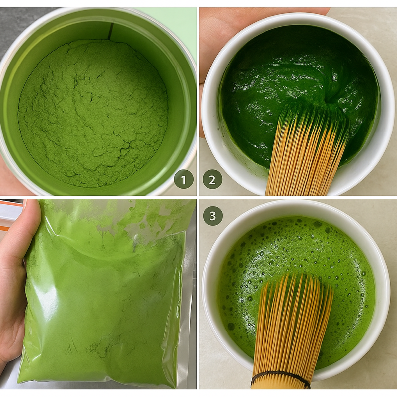 Matcha Powder Factory - Hot Selling Private Label OEM Beverage Grade