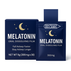 Oral Dissolving Film Supplier - Hot Sale Food Grade Melatonin Sleep Support