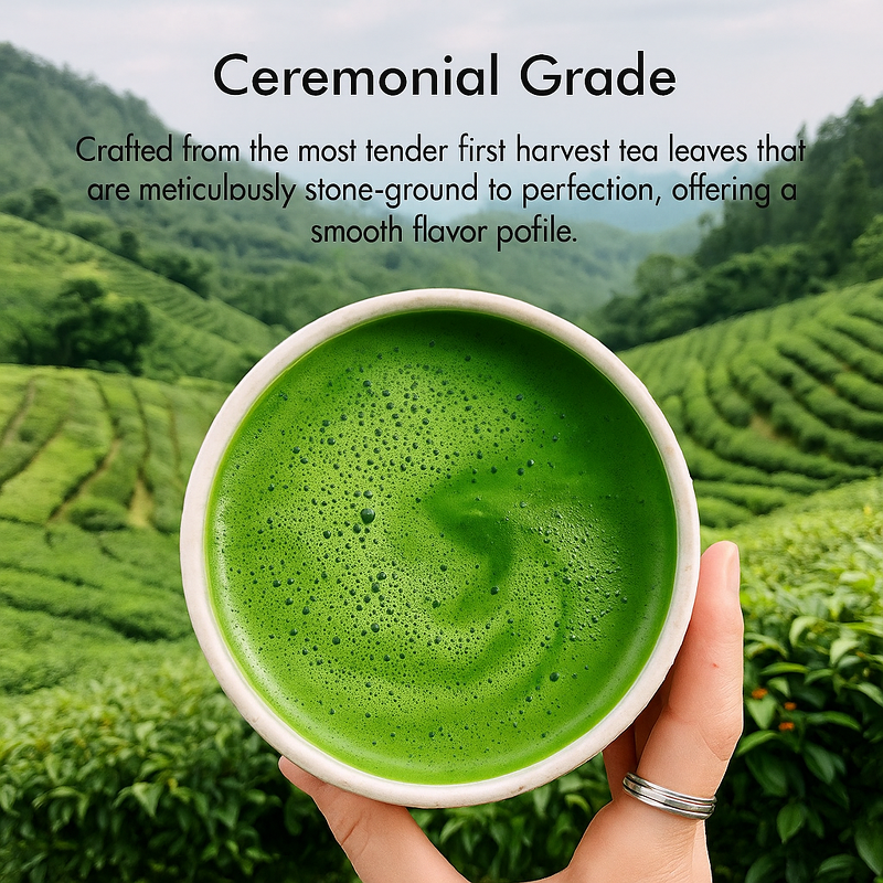 Matcha Powder Manufacturer - Hot Sale 100% Pure Organic Ceremonial Grade