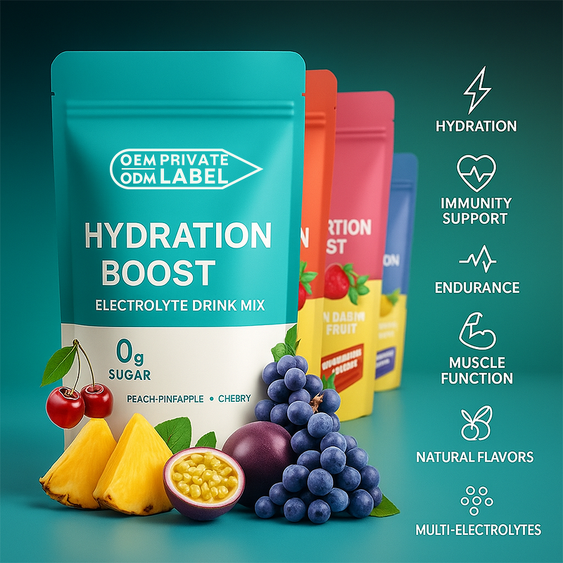 Electrolyte Powder Supplier - Wholesale OEM Private Label Sugar Free