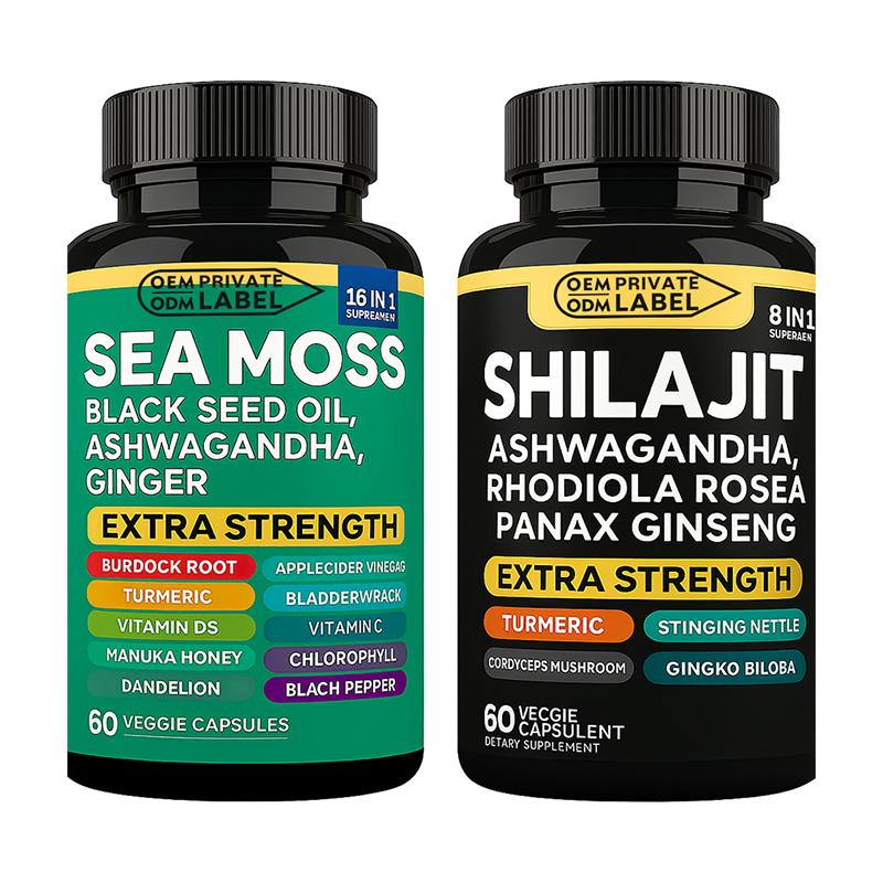 Sea Moss Capsules Manufacturer - Private Label 16-in-1 Black Seed Oil Complex