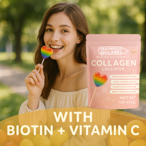 Collagen Lollipop Manufacturer - OEM/ODM Hot Selling Sugar Free for Women