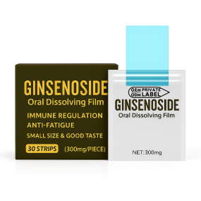 Ginsenoside Oral Film Supplier - Hot Sale OEM/ODM Premium Ginseng No Water