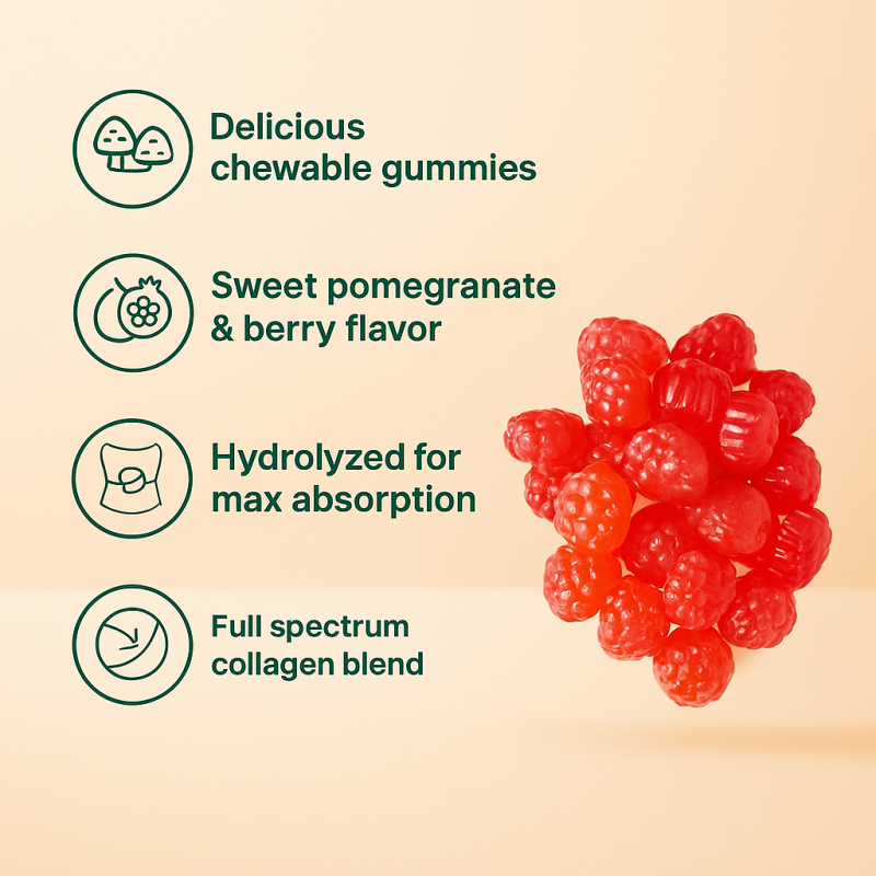 Collagen Gummies Factory - OEM Bio Health Beauty L-Glutathione Biotin