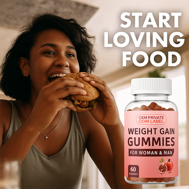 Weight Gain Gummies Supplier - China Manufactured Natural Herb Appetite Booster