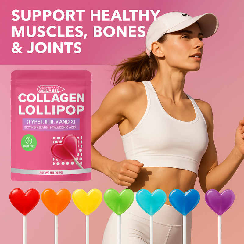 Collagen Lollipop Manufacturer - OEM/ODM Collagen Hydrolyzed Peptides Complex
