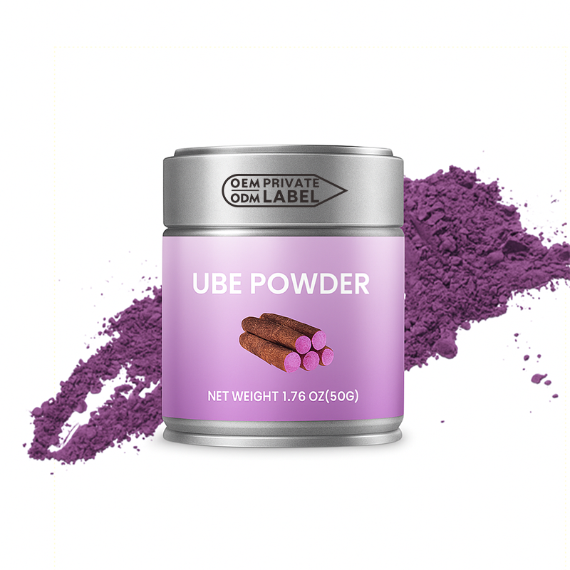UBE Powder Factory - 50g Tin Can OEM Purple Yam Powder