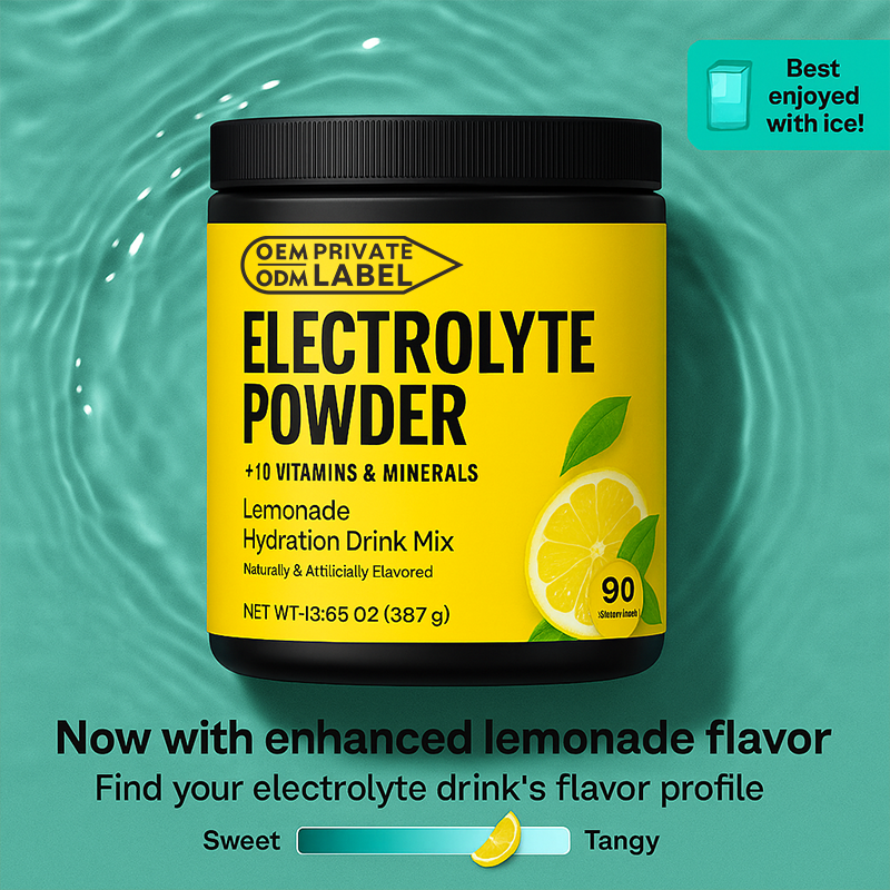 Electrolyte Powder Supplier - Vegan Keto Bulk Powder Hydration Salts Mix