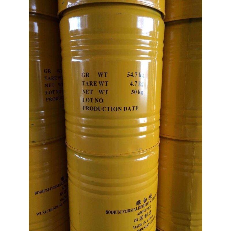 Rongalite Manufacturer - Factory Supply 98% Sodium Formaldehyde Sulfoxylate CAS 149-44-0