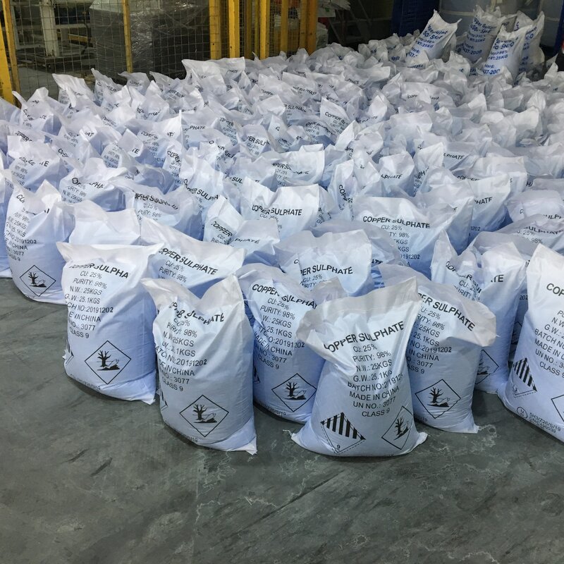 Copper Sulfate Manufacturer - Industrial Grade CAS 7758-99-8 98% Price