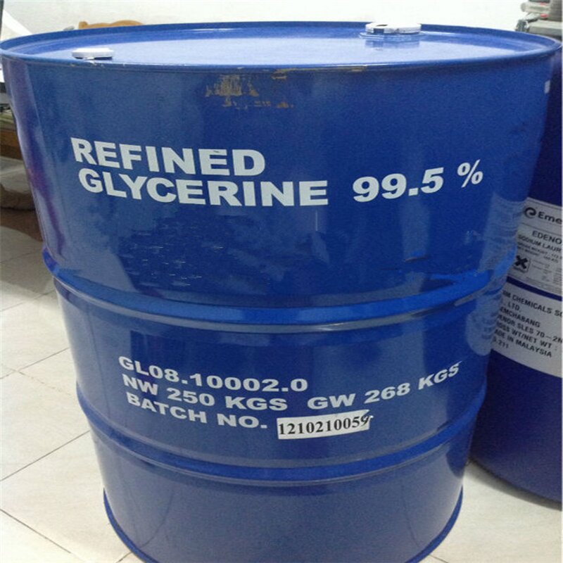 Glycerin Manufacturer - Cosmetic Grade Chemicals Price CAS 56-81-5 Liquid