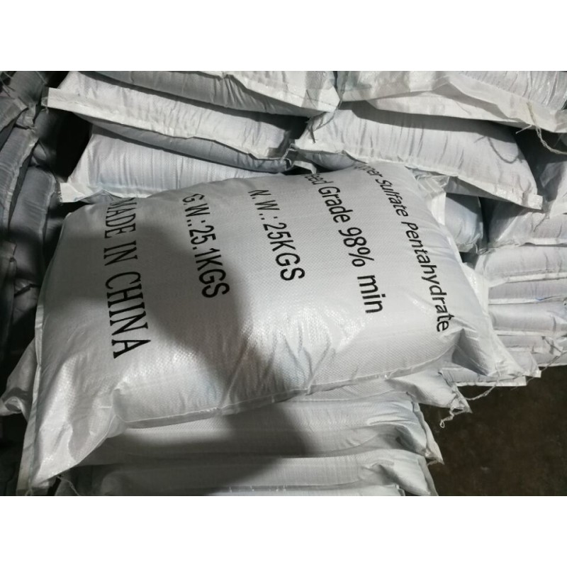 Copper Sulfate Pentahydrate Manufacturer - CAS 7758-99-8 for Water Treatment Bulk