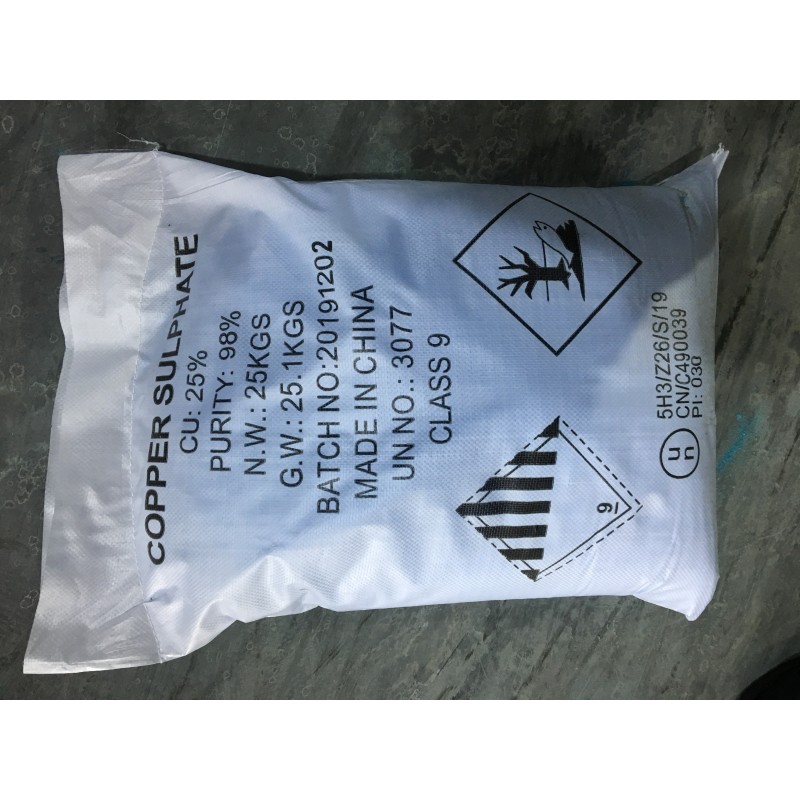 Copper Sulfate Manufacturer - Bulk Shipment for Water Treatment