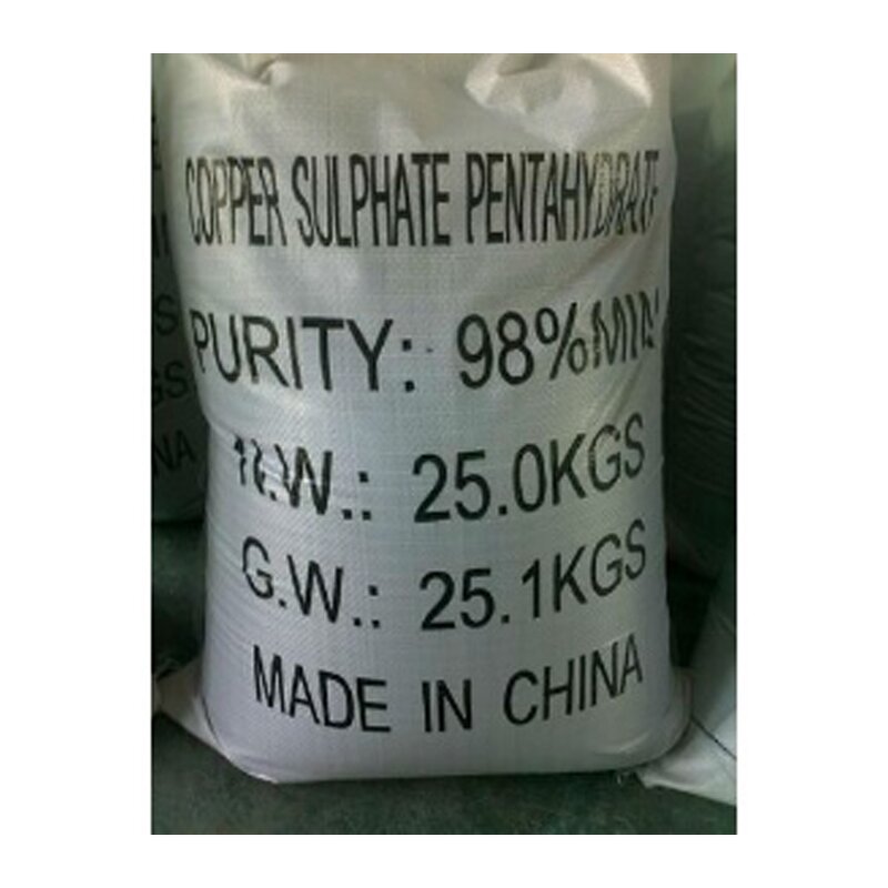 Copper Sulfate Pentahydrate Manufacturer - Industrial Grade CAS 7758-99-8 98% Price