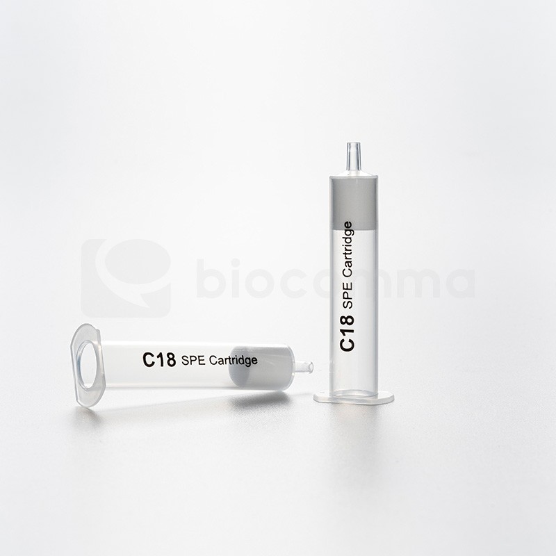 C18 Endcapped Octadecyl Desalting Purification Cartridge Octadecyl Bonded Silica Gel Chromatographic Analysis