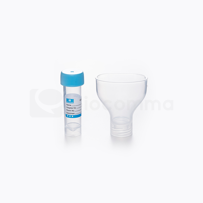 Biocomma  Factory Supply  Disposable Saliva Collector with Funnel /5ml Tube  for DNA RNA Extraction