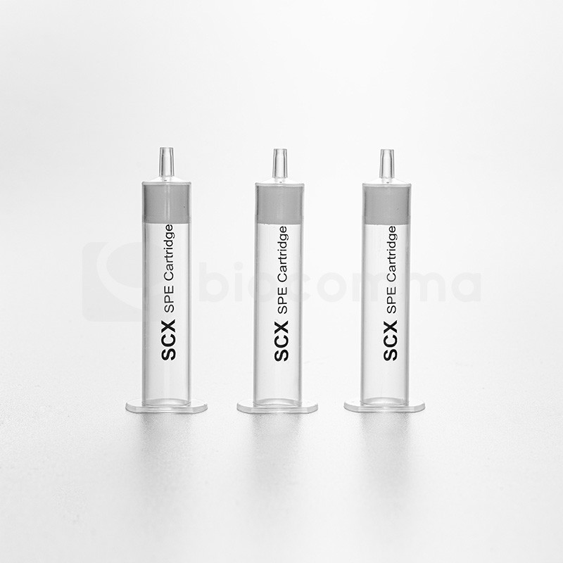 Lab Use SCX Strong Cation Exchange Phase Extraction Cartridge SPE Column for Food Analysis