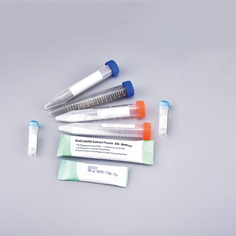 Copure QuEChERS 2ml/15ml Extraction Tube with 50mg PSA+50mg C18+150mg MgSO4 for AOAC 2007.01