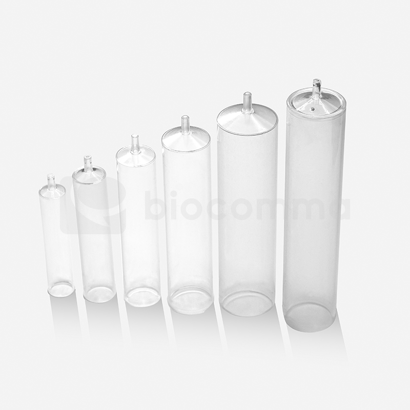 Lab Consumable Small Spacing Using Flexible 1/3/6/12ml Edgeless Synthetic Empty Column
