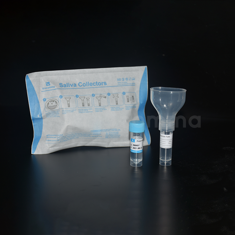 Biocomma  Factory Supply  Disposable Saliva Collector with Funnel /5ml Tube  for DNA RNA Extraction