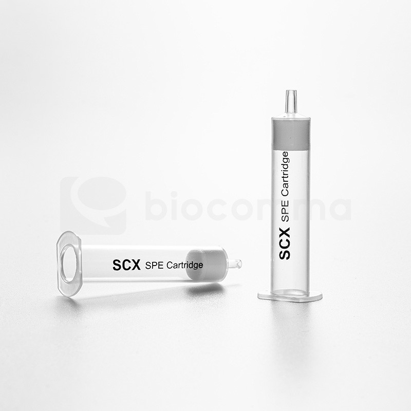 Lab Use SCX Strong Cation Exchange Phase Extraction Cartridge SPE Column for Food Analysis