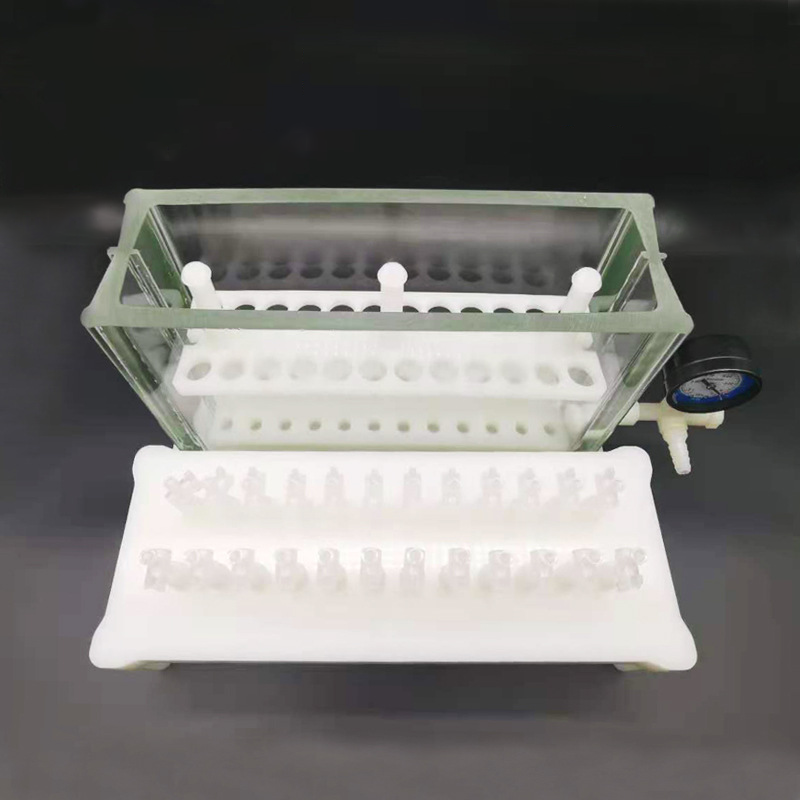 Biocomma  24 Hole Solid Liquid Extraction Equipment Spe Vacuum Manifold Solid Phase Extraction Unit