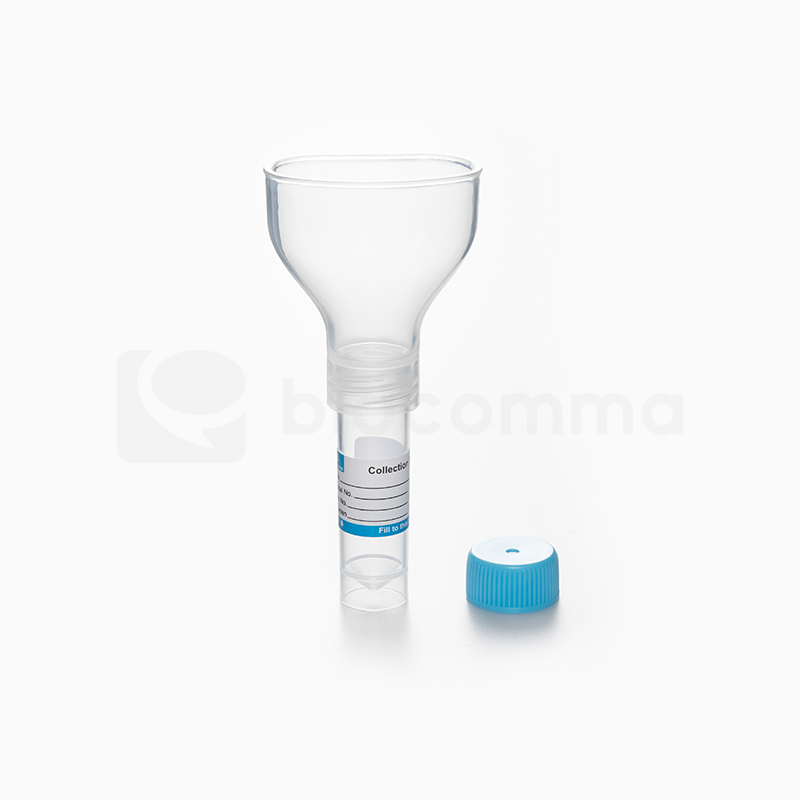 Biocomma  Factory Supply  Disposable Saliva Collector with Funnel /5ml Tube  for DNA RNA Extraction