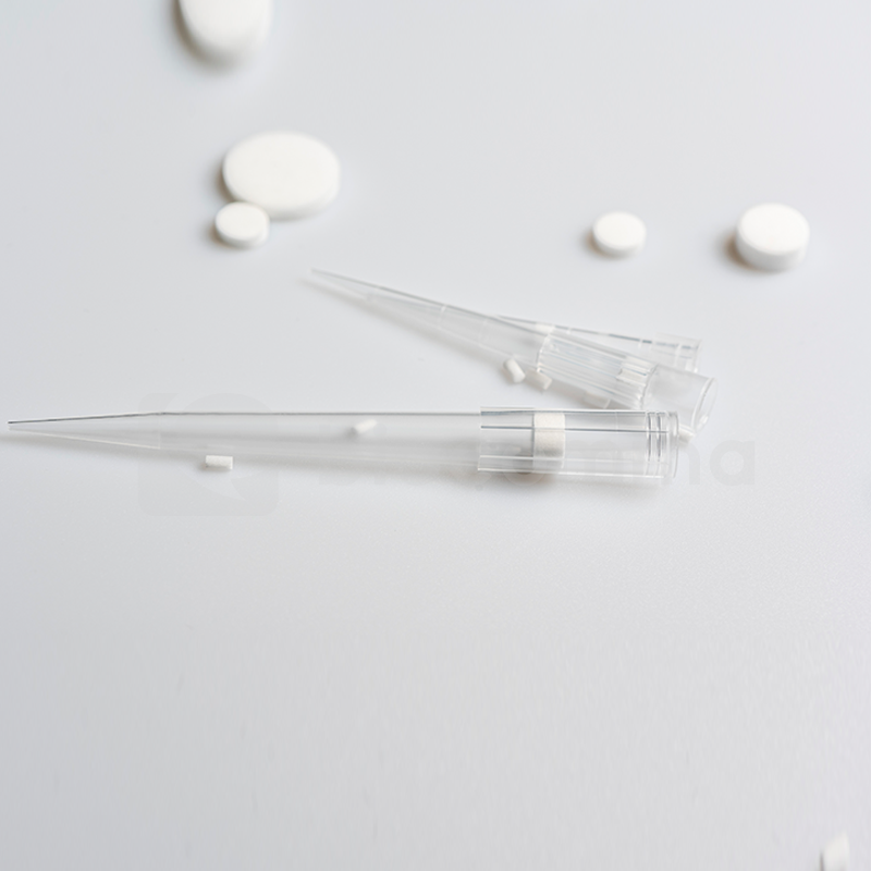 Laboratory Sterile Dna Free  20ul Filter Micro Filter Graduated Pipette Tips