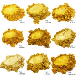 Pearlescent Pigment Powder Manufacturer - Wholesale Bulk Gold Inorganic Pigment