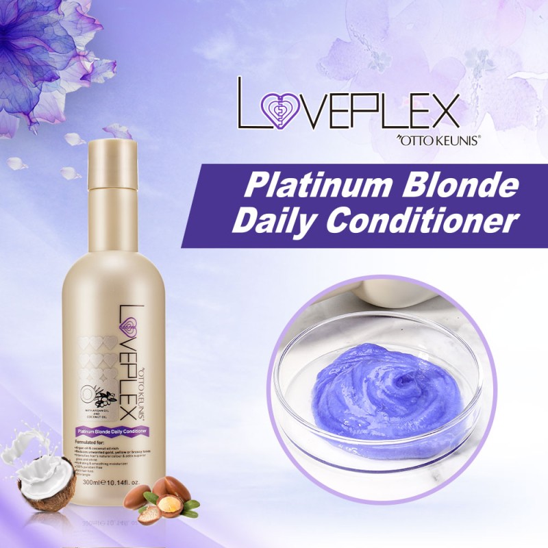 Platinum Blonde Purple Shampoo Set Manufacturer - Wholesale OEM/ODM with Coconut Argan Nourishing