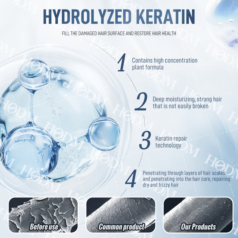 Keratin Hair Treatment Set Manufacturer - Salon Straighten Bottox Cream Brazilian Keratin Repair