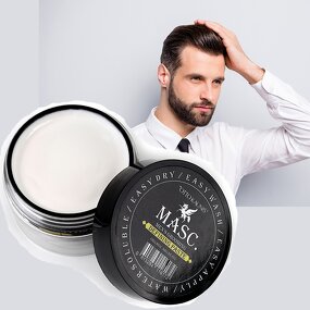 Hair Matte Paste Manufacturer - Natural 80g Customizable Private Label Men Pomade Clay Shape