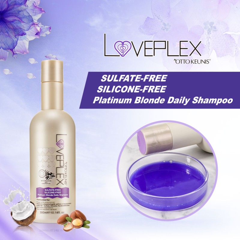 Platinum Blonde Purple Shampoo Set Manufacturer - Wholesale OEM/ODM with Coconut Argan Nourishing