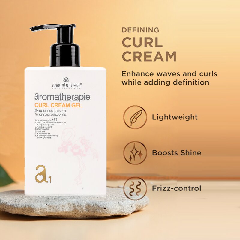 Detangler Curl Defining Cream Manufacturer - OEM/ODM Factory Rose Argan Oil Salon-Level for Curls