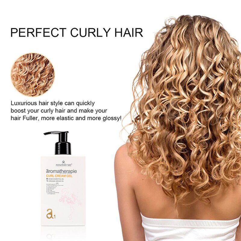 Detangler Curl Defining Cream Manufacturer - OEM/ODM Factory Rose Argan Oil Salon-Level for Curls