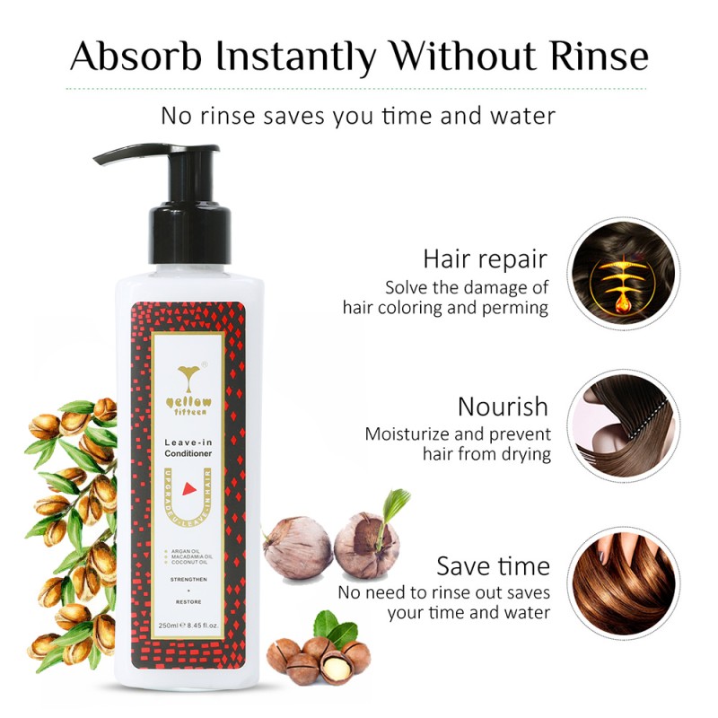 Shea Argan Oil Leave-In Conditioner Manufacturer - Private Label Moisturizes Detangles Frizz Control