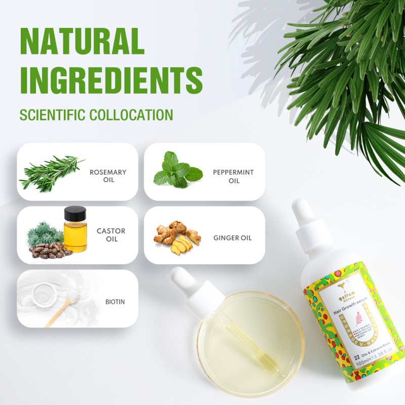 Hair Growth Serum Manufacturer - Biotin Rosemary Anti Loss Private Label Organic