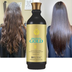 Keratin Hair Straightening Manufacturer - Gold Protein MAX 1000ml Salon for Afro Curly Hair