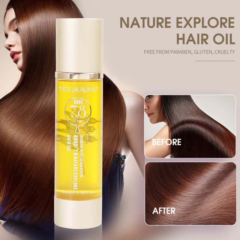 Coconut Oil Hair Care Serum Manufacturer - Wholesale Plant Essence for Damaged Hair Repair