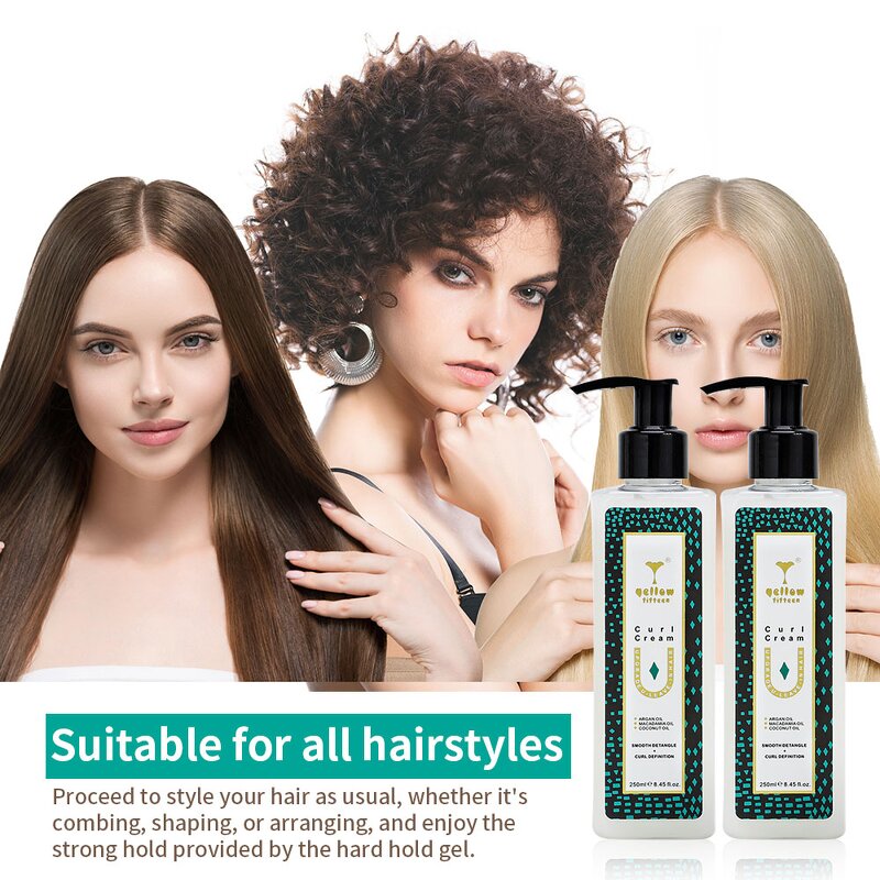 Cream for Curly Hair Manufacturer - Curl Enhancers Definition Twisting Custom Private Label Kinky 4c